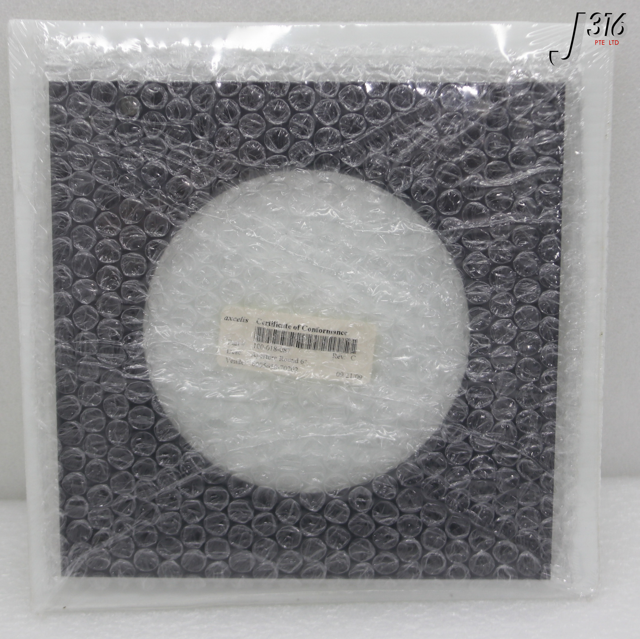 35440 AXCELIS APERTURE, ROUND, 6200A, GRAPHITE, 6